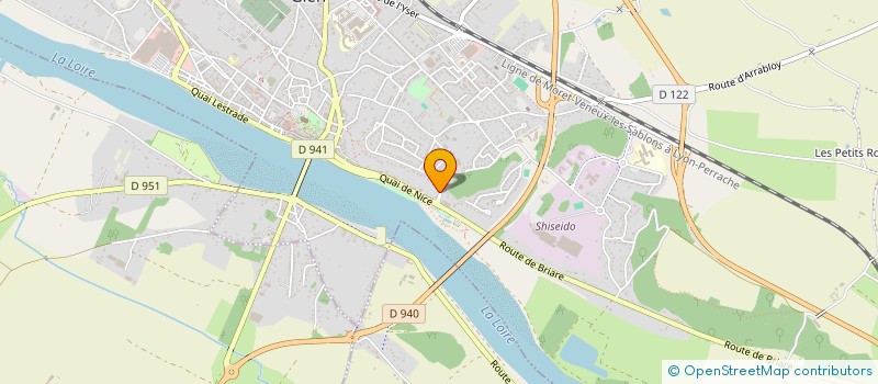 localisation de l'entreprise A2T PRO à GIEN