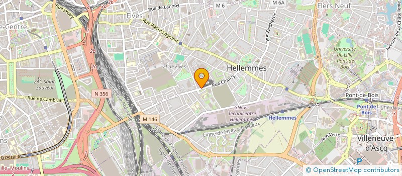 localisation de l'entreprise A2T RESEAUX ET TELECOMS à LILLE