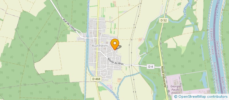 localisation de l'entreprise A2TCM  BALTZENHEIM