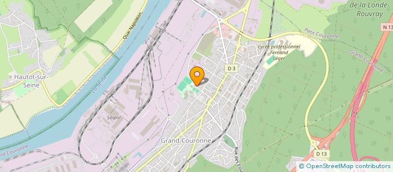 localisation de l'entreprise A2TE  GRAND-COURONNE