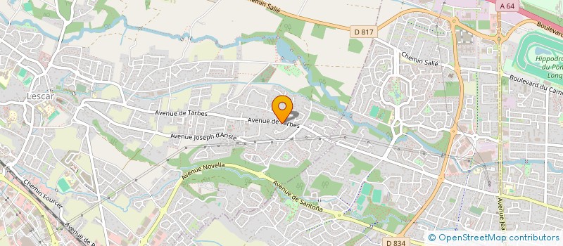 localisation de l'entreprise A2TEAM  LESCAR