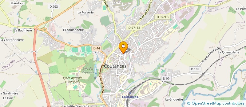 localisation de l'entreprise A2TO  COUTANCES