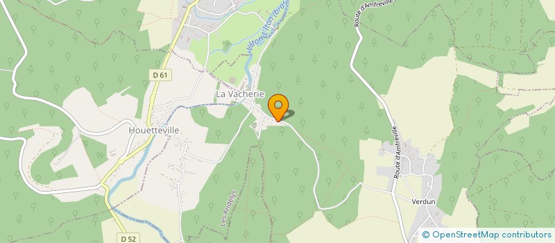 localisation de l'entreprise A2TP  LA VACHERIE