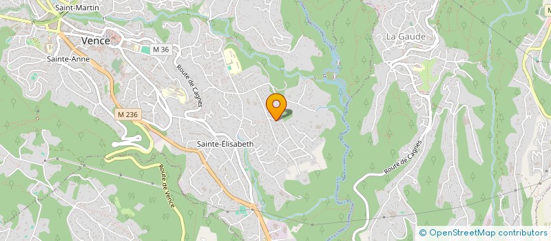 localisation de l'entreprise A2VP  VENCE