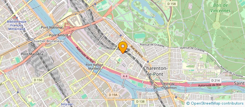 localisation de l'entreprise A2YS  CHARENTON-LE-PONT