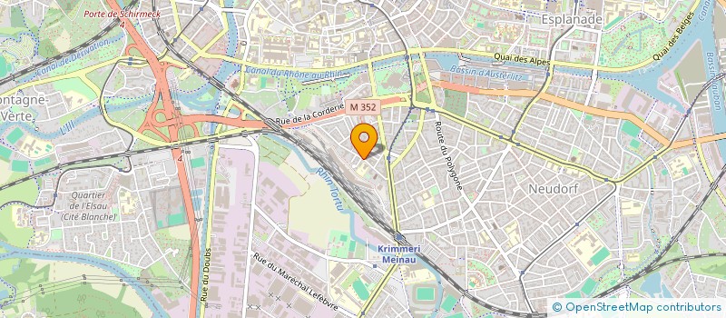 localisation de l'entreprise A2Z à STRASBOURG