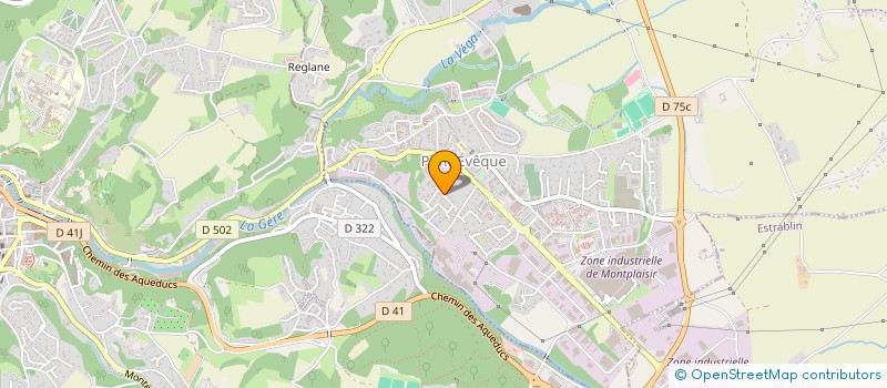 localisation de l'entreprise A2Z  VIENNE