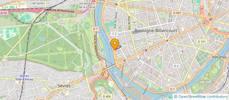 localisation de l'entreprise A2Z  BOULOGNE-BILLANCOURT