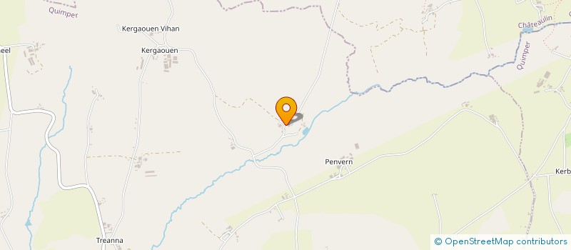 localisation de l'entreprise A2Z  ELLIANT