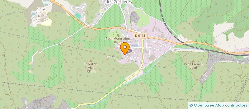 localisation de l'entreprise A2Z HOLDING  MONTREDON-DES-CORBIERES