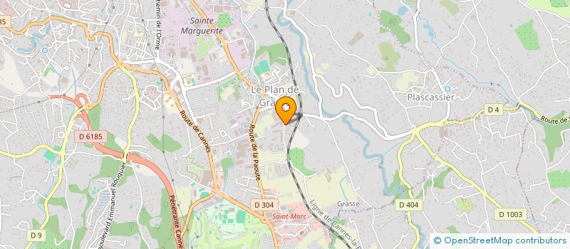 localisation de l'entreprise A2Z HOME à GRASSE