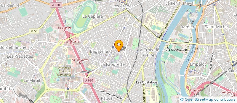 localisation de l'entreprise A3 à TOULOUSE