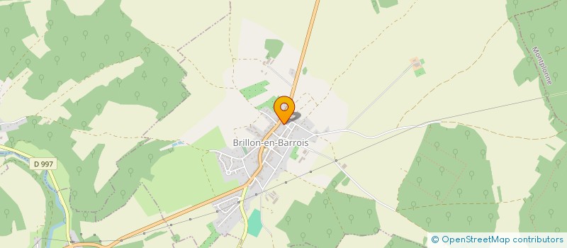 localisation de l'entreprise A3  BRILLON-EN-BARROIS