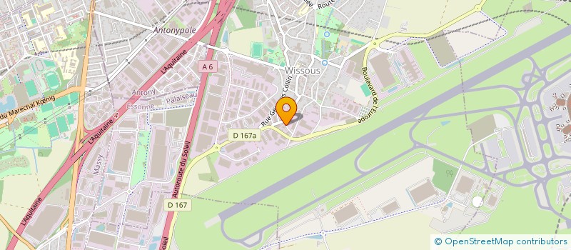 localisation de l'entreprise A3 AGENCEMENT à WISSOUS
