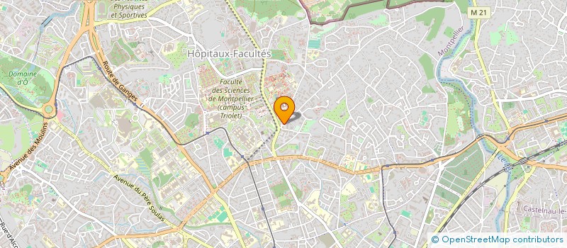 localisation de l'entreprise A3 CAFE à MONTPELLIER