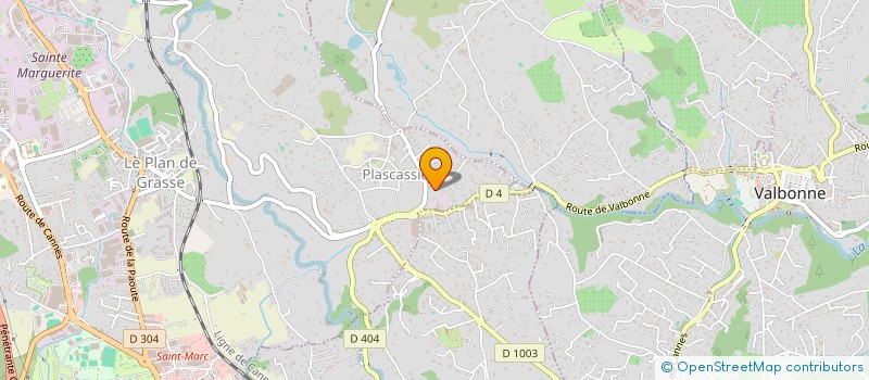 localisation de l'entreprise A3 CONSTRUCTION à GRASSE