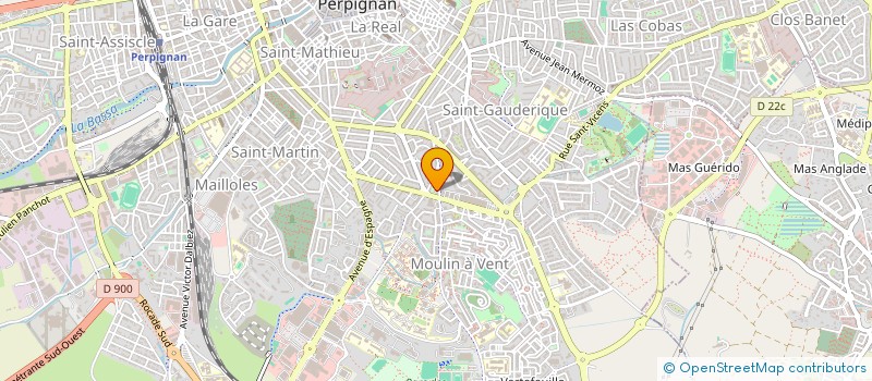 localisation de l'entreprise A3 COPIEURS  PERPIGNAN