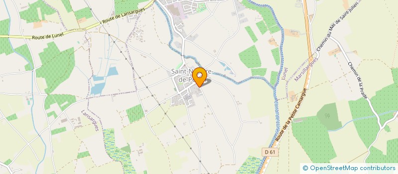 localisation de l'entreprise A3 GOLF ACADEMIE SAS  SAINT-NAZAIRE-DE-PEZAN