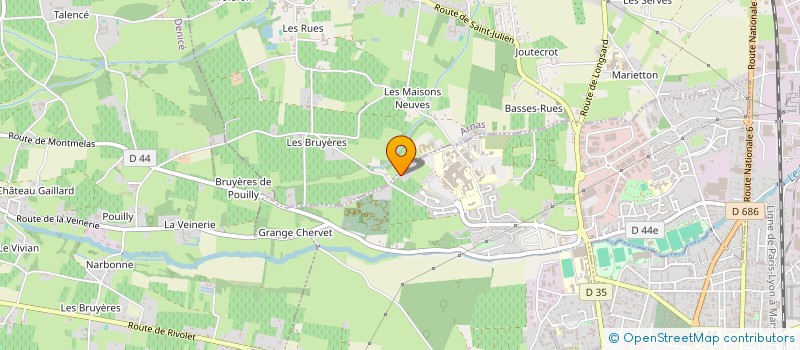 localisation de l'entreprise A3 IMMO  GLEIZE