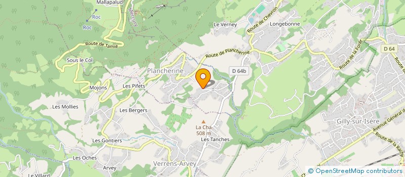 localisation de l'entreprise A3 IMMO  PLANCHERINE