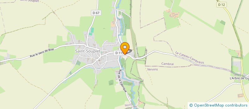 localisation de l'entreprise A3 IMMO à SAINT-SOUPLET