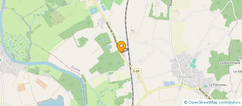 localisation de l'entreprise A3 IMMO INVEST  ETRICHE