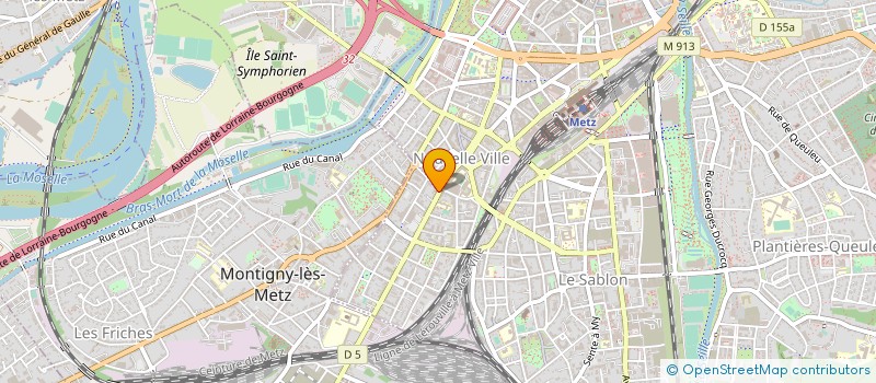 localisation de l'entreprise A3 LOR à METZ