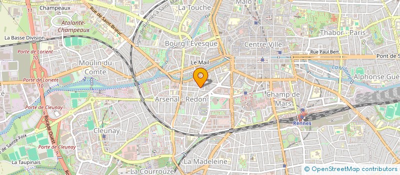 localisation de l'entreprise A3 PRODUCTION à RENNES
