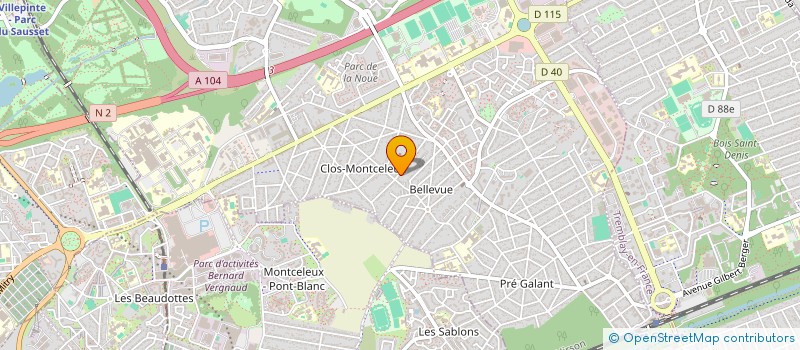 localisation de l'entreprise A3 TRADING SERVICES à VILLEPINTE