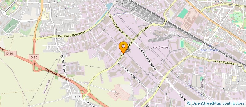 localisation de l'entreprise A31 SECTION BEAUNE DIJON à CORBAS