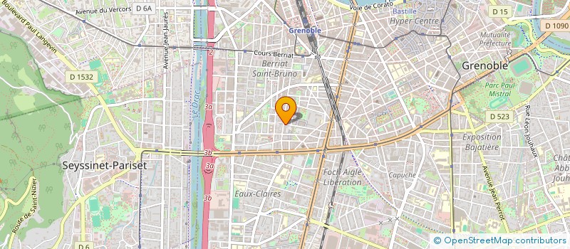 localisation de l'entreprise A38 INFIRMIERS à GRENOBLE