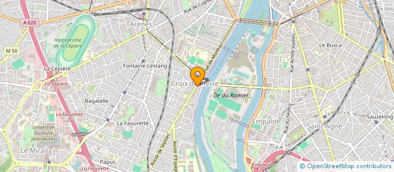 localisation de l'entreprise A3BG CAPITOLE à TOULOUSE