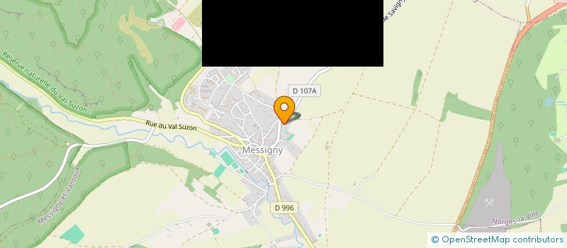 localisation de l'entreprise A3C  ASNIERES-LES-DIJON