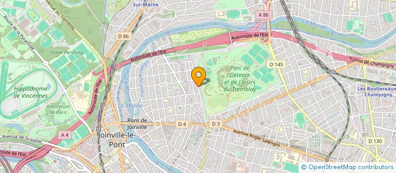 localisation de l'entreprise A3C  CHAMPIGNY-SUR-MARNE