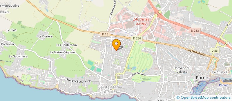 localisation de l'entreprise A3C INVESTISSEMENTS  PORNIC