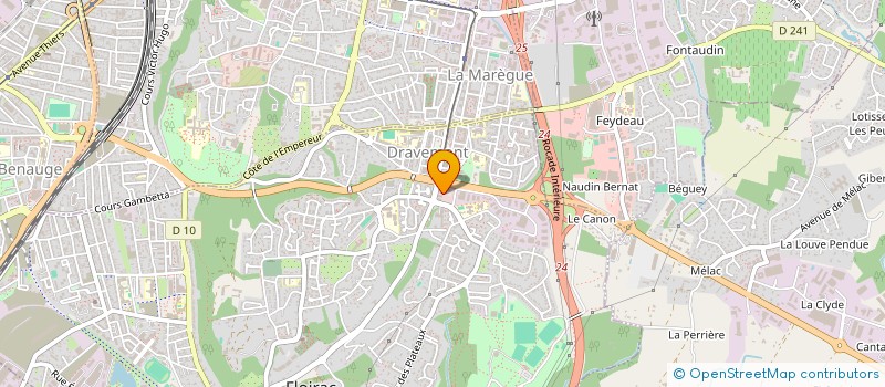 localisation de l'entreprise A3C PERSPECTIVE  FLOIRAC