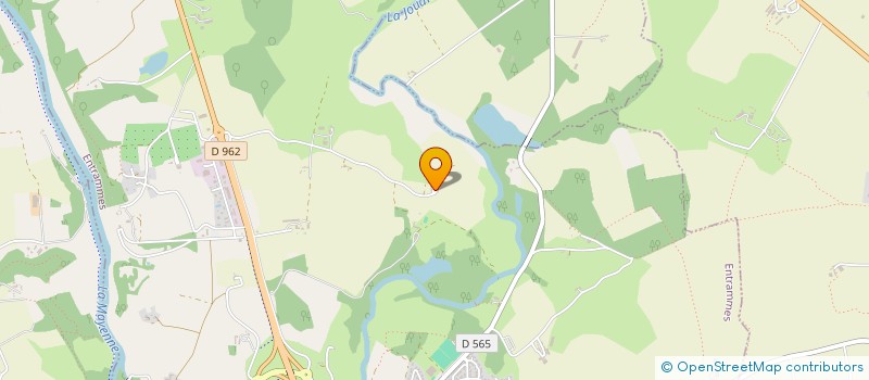 localisation de l'entreprise A3C TRANSPORTS  ENTRAMMES