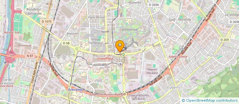 localisation de l'entreprise A3CB à GRENOBLE