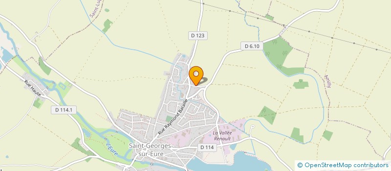 localisation de l'entreprise A3CF à SAINT-GEORGES-SUR-EURE