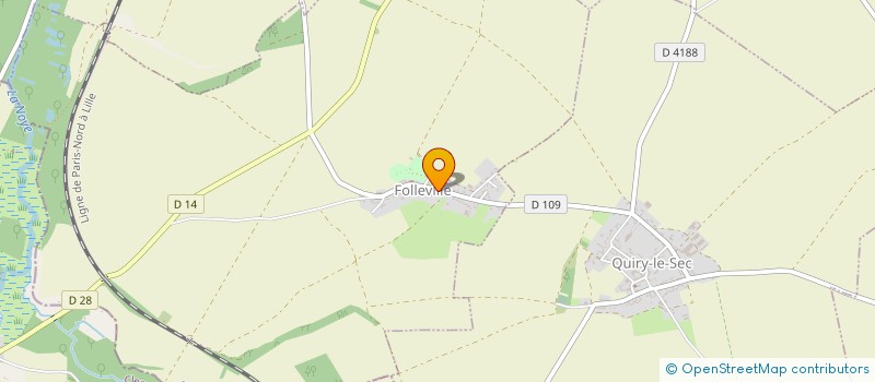 localisation de l'entreprise A3D SERVICES  FOLLEVILLE