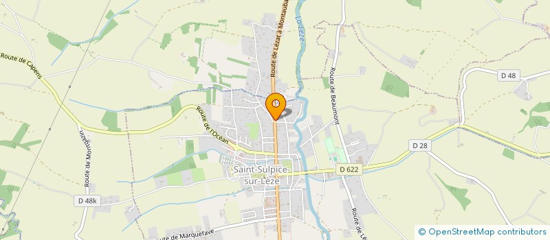 localisation de l'entreprise A3DECO  SAINT-SULPICE-SUR-LEZE