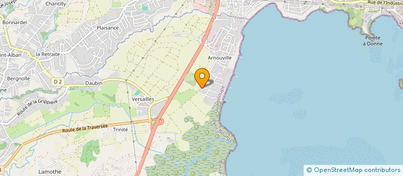 localisation de l'entreprise A3E CONSULT  PETIT-BOURG