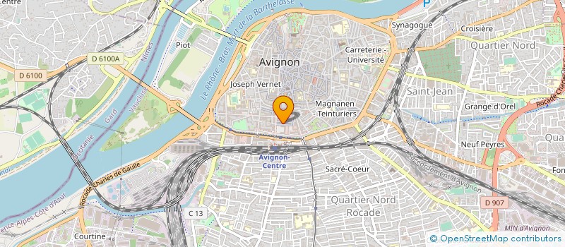 localisation de l'entreprise A3H  AVIGNON