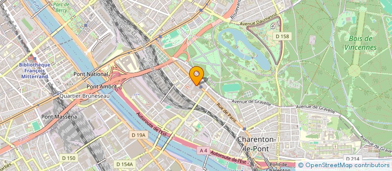 localisation de l'entreprise A3IS  CHARENTON-LE-PONT