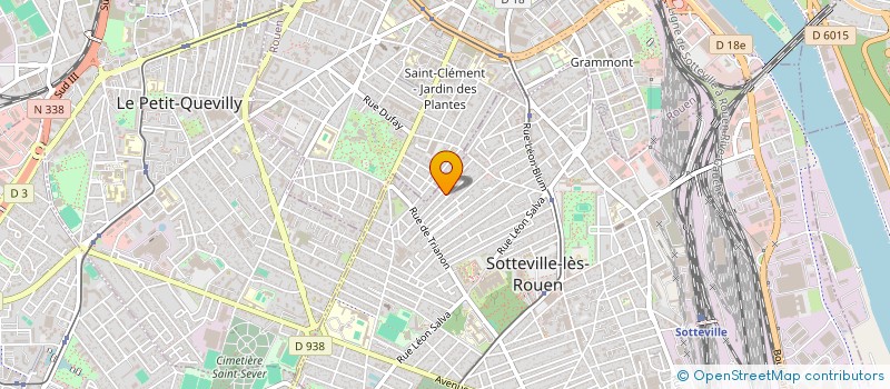 localisation de l'entreprise A3J  SOTTEVILLE-LES-ROUEN