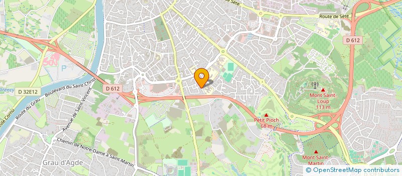 localisation de l'entreprise A3JD à AGDE