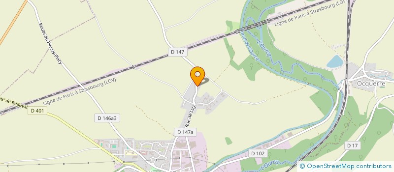 localisation de l'entreprise A3L  LIZY-SUR-OURCQ