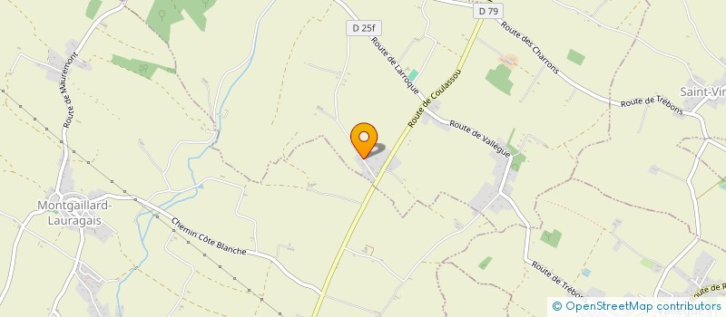 localisation de l'entreprise A3L  TREBONS-SUR-LA-GRASSE