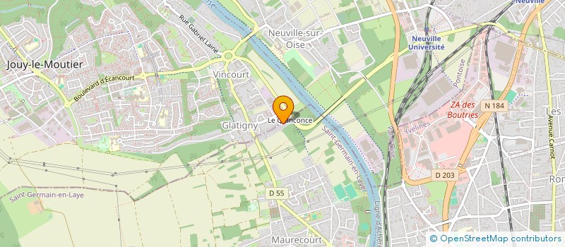 localisation de l'entreprise A3L  MAURECOURT