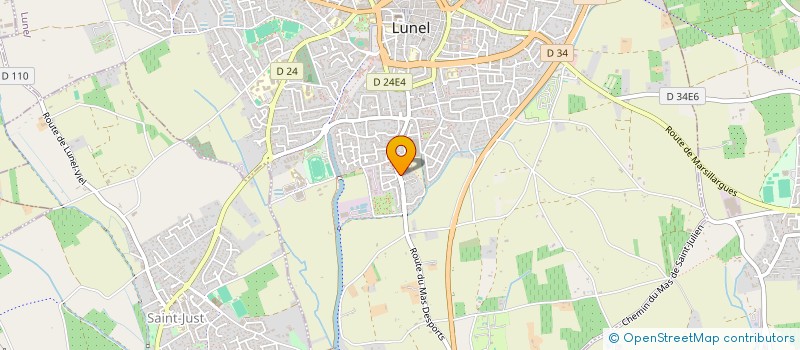 localisation de l'entreprise A3M à LUNEL